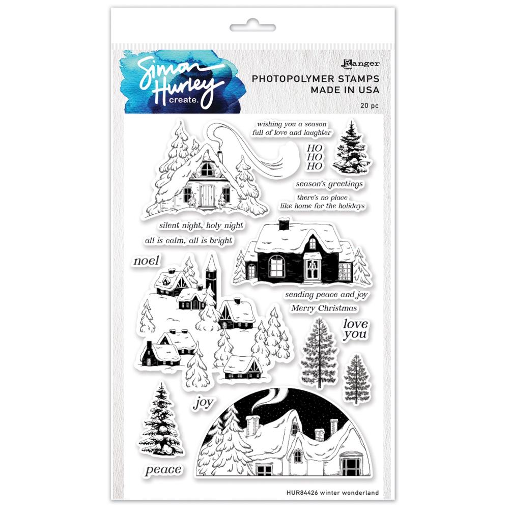 Simon Hurley - Clear Stamps - Winter Wonder