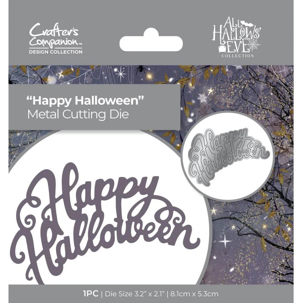 Crafters Companion - Dies - Happy Halloween