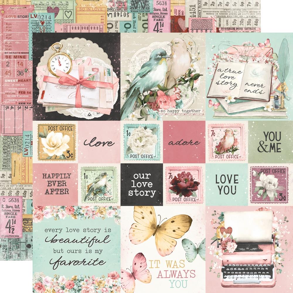 Simple Stories - Love Story - Collection Kit   12 x 12"