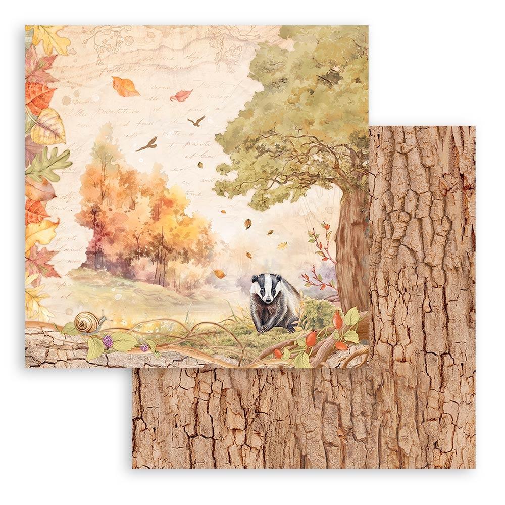 Stamperia  - Woodland - Paper Pad    8 x 8"
