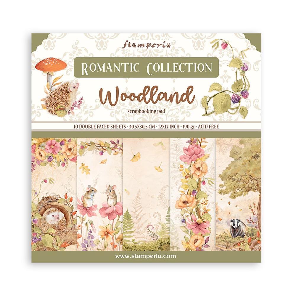 Stamperia  - Woodland - Paper Pad    12 x12"