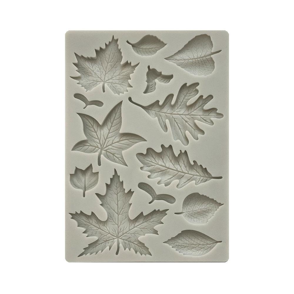 Stamperia  - Woodland - Silicon Mould -  Leaves - A5