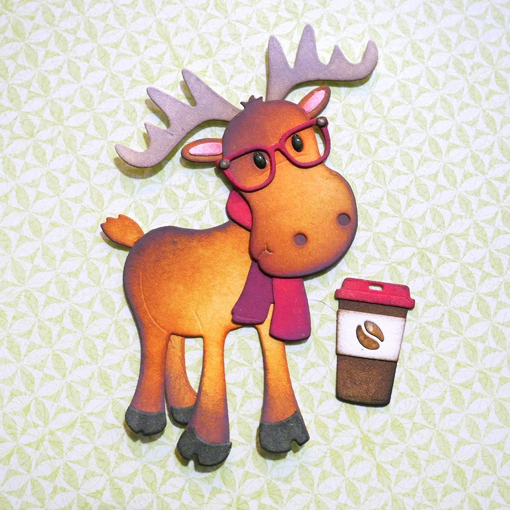 Elizabeth Craft Designs - Dies - Liam the moose
