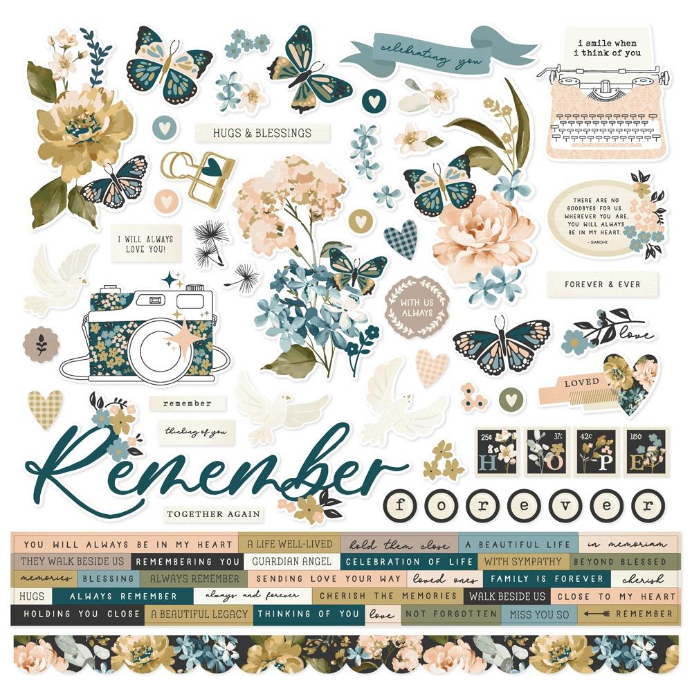 Simple Stories - Remember - Collection Kit   12 x 12"