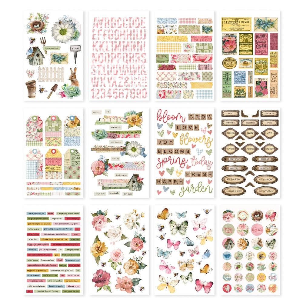 Simple Stories - Spring Garden - Stickerbook
