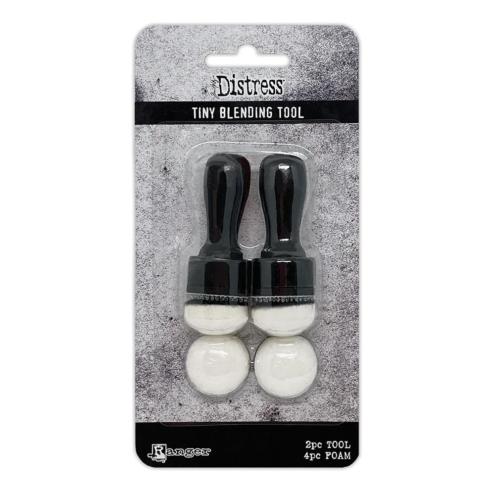 Tim Holtz - Bundle  - Distress Mini Oxide Ink set #7 - 12 + 1 pk Tiny ink blending tool  + 2 stk mini distress storage tins - Forhåndsbestilling