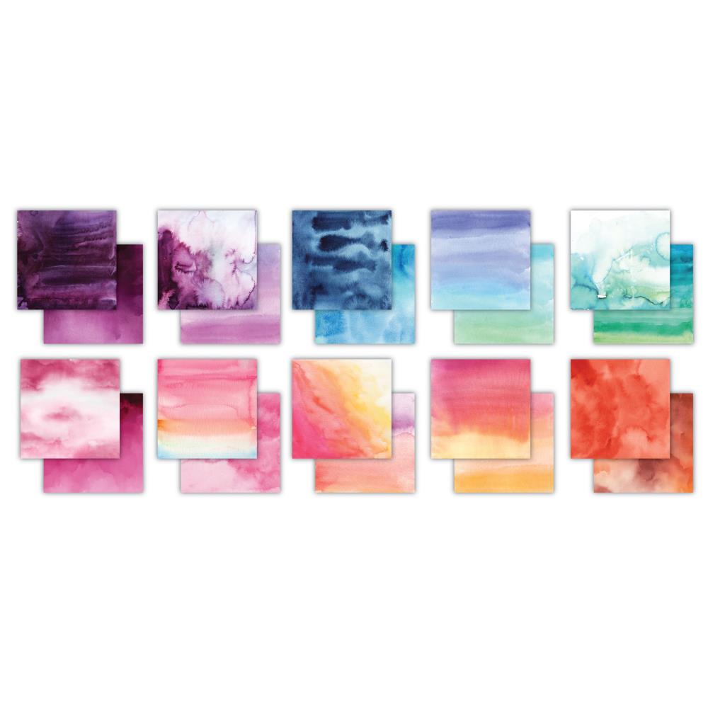 Craft Consortium - Ombre - Paper Pad  6 x 6"