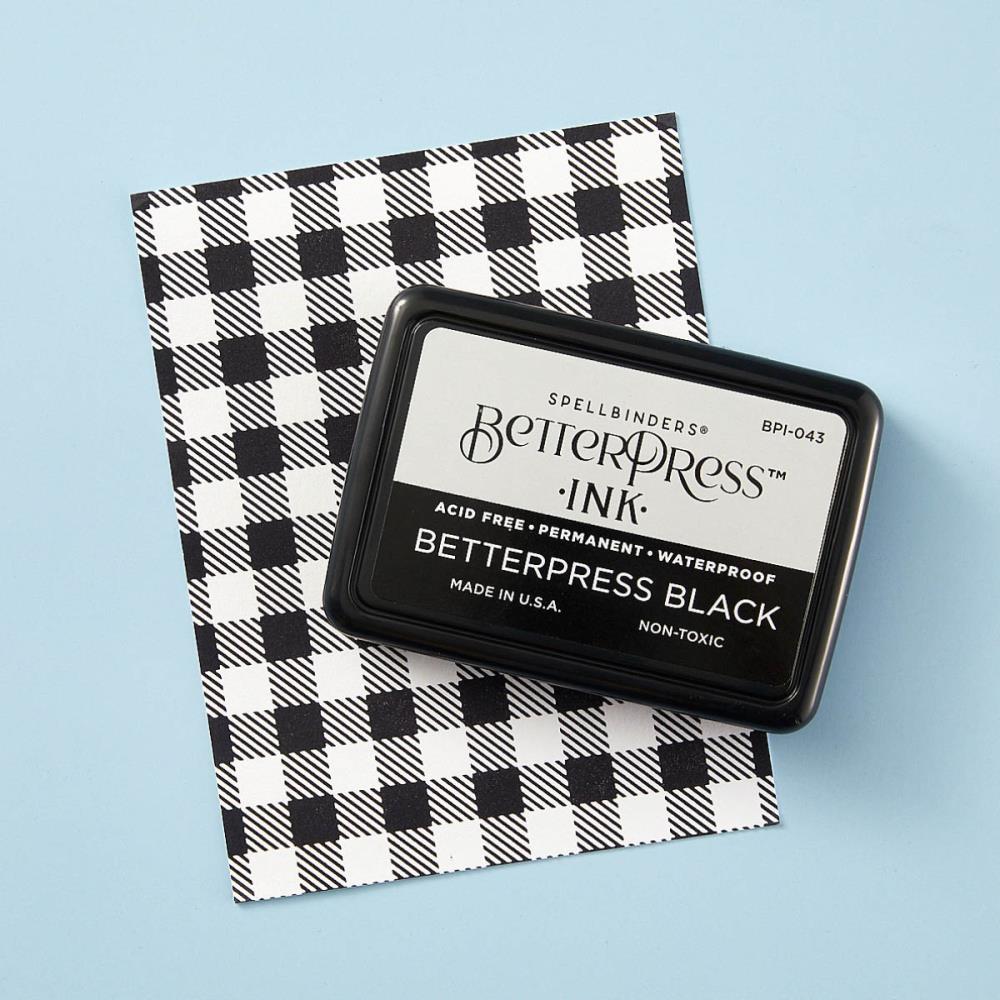 Spellbinders Betterpress Ink - Betterpress Black