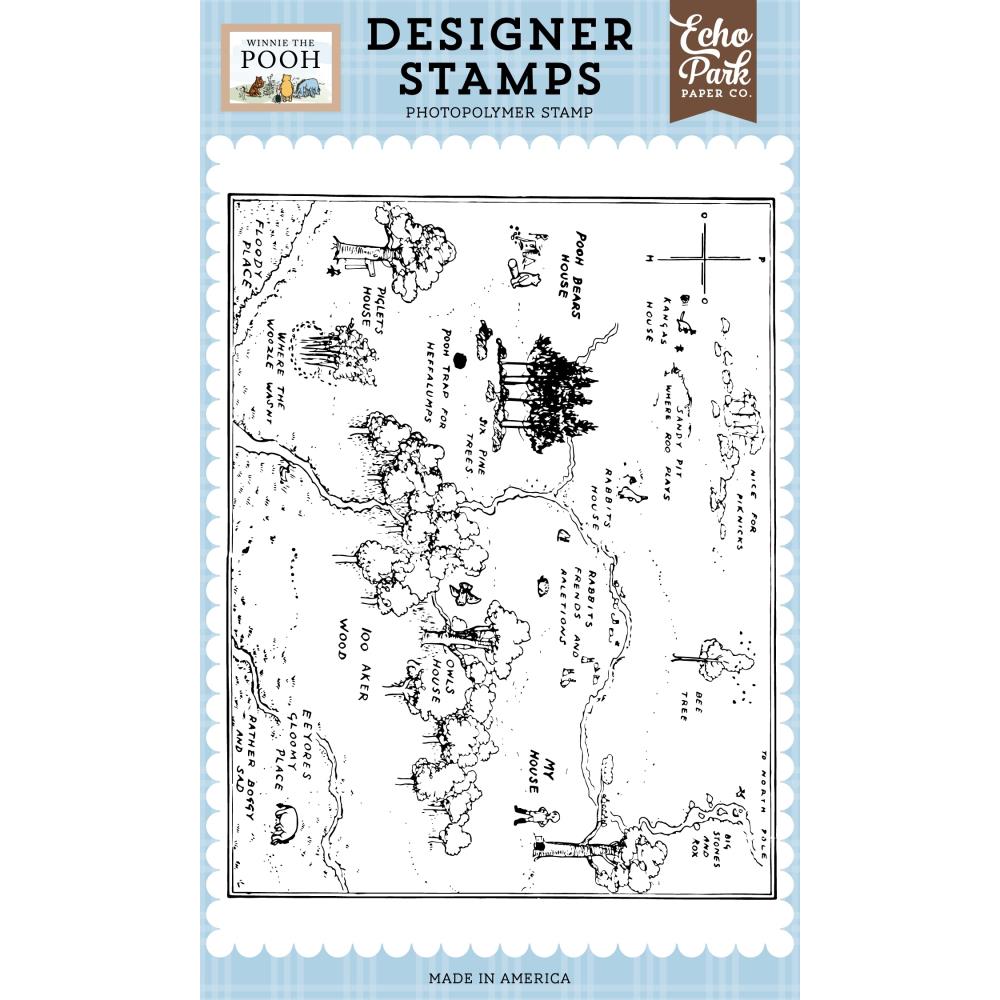 Echo Park  - Winnie the Pooh - Hundred Acre Wood - Clear Stamp set