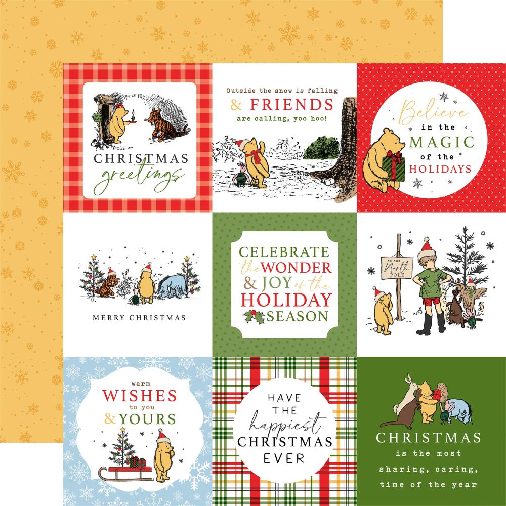 Echo Park - Winnie the Pooh Christmas - Collection Kit -    12 x 12"