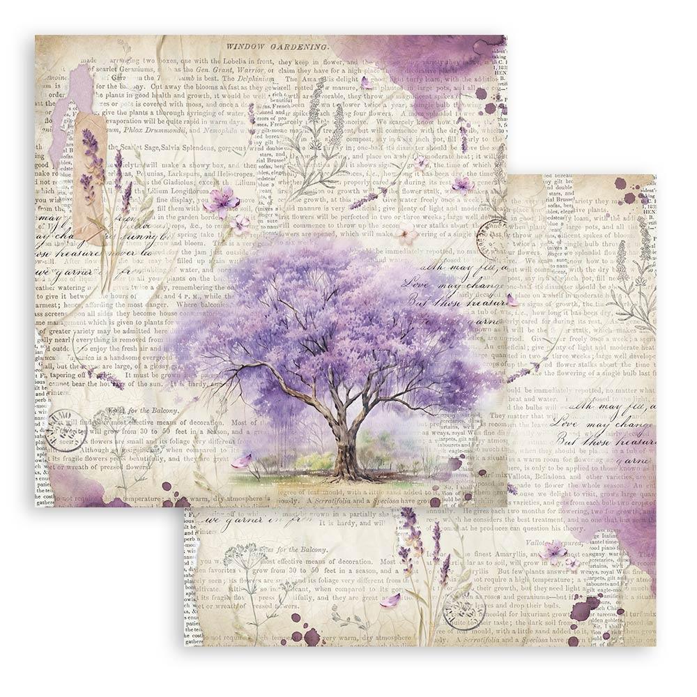 Stamperia - Lavender - Paper Pack - 10 pack - 12x12"