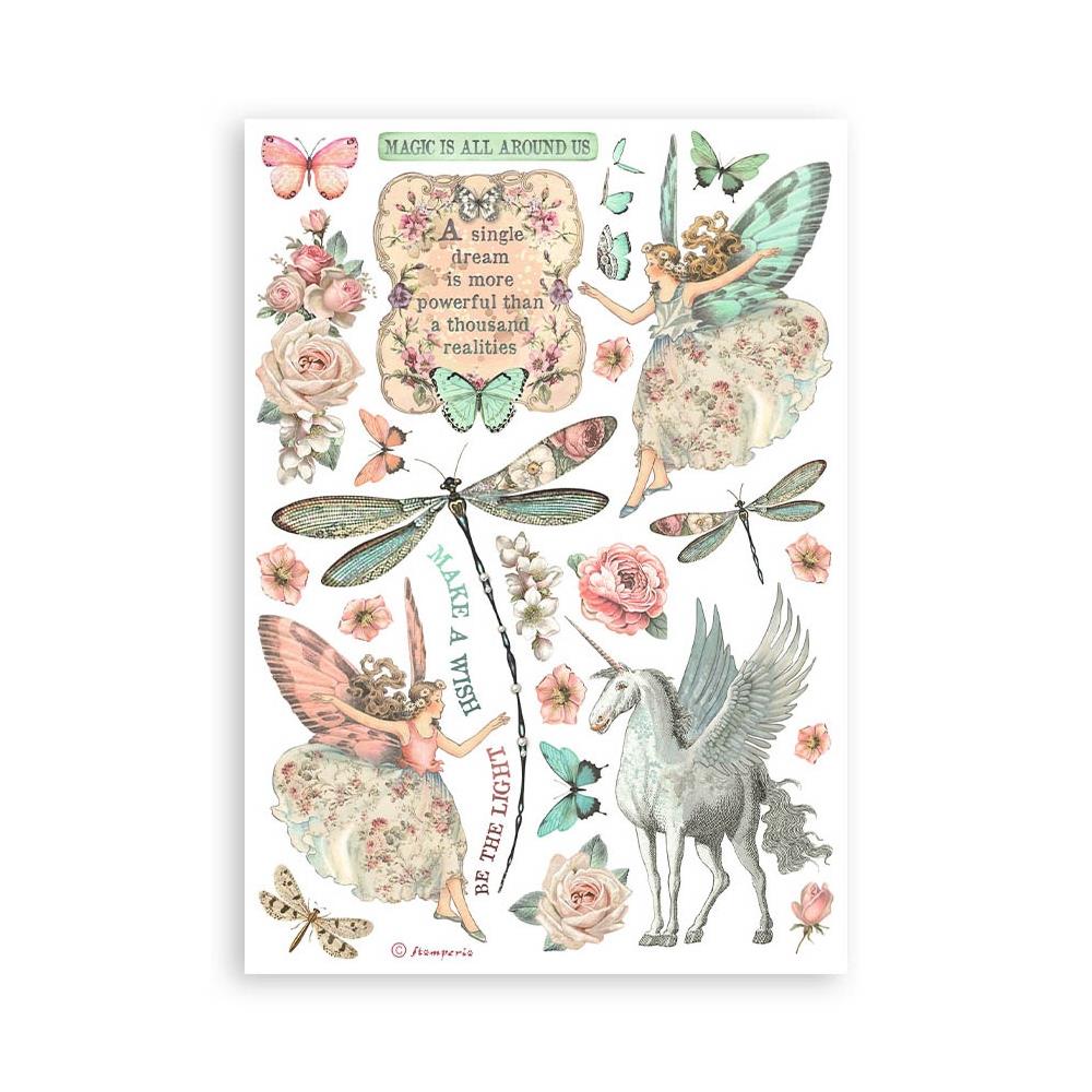 Stamperia - Wonderland - Washi Pad A5