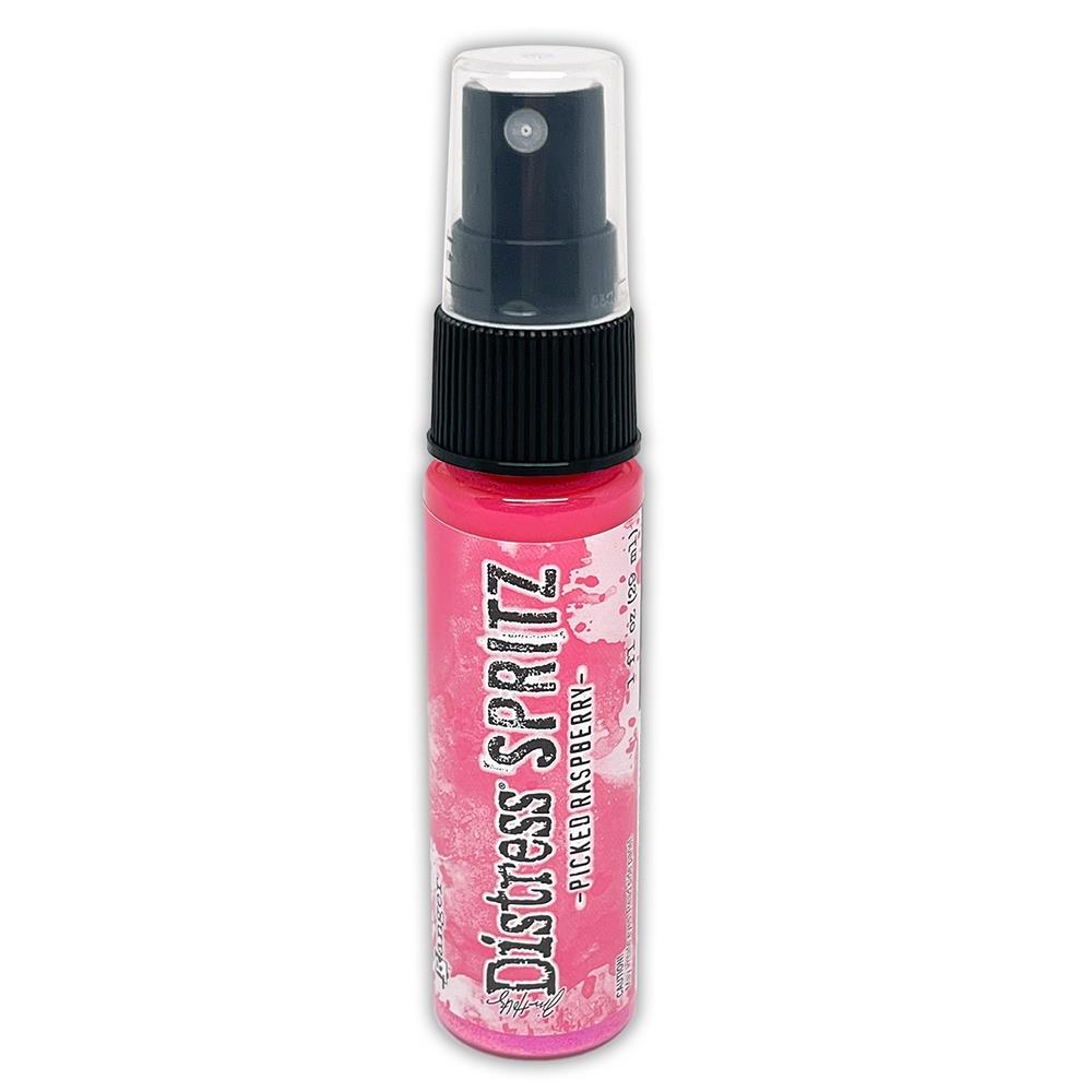 Distress Spritz picked raspberry