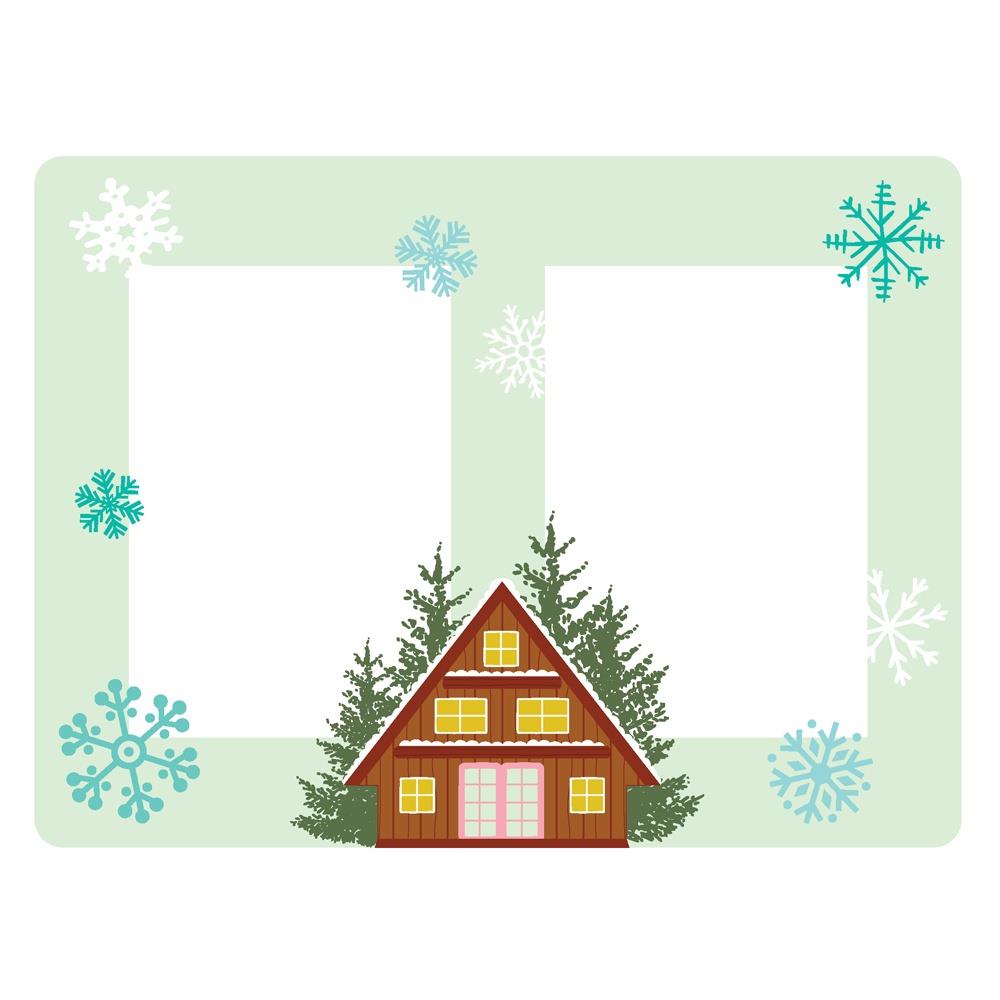 Simple Stories - Snow Pine Lodge - Chipboard Frames