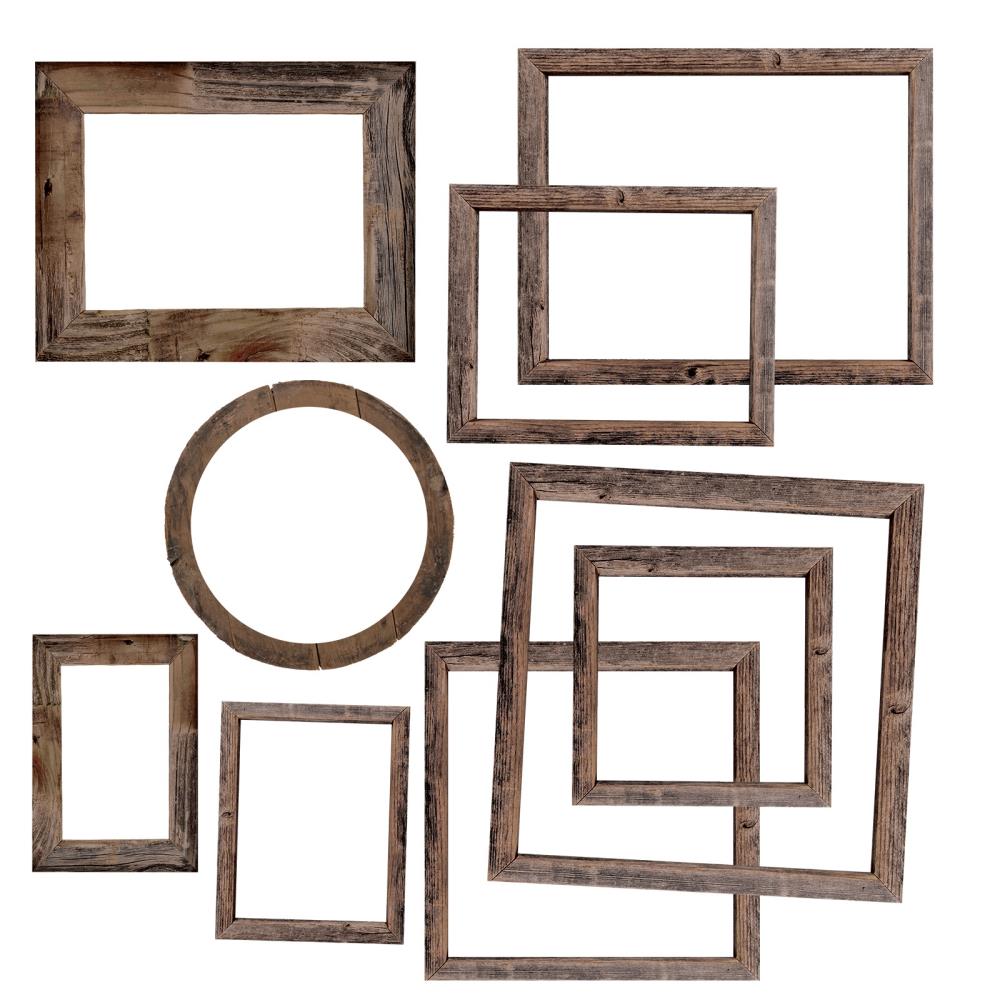 49 and Market - Evergreen Season - Die Cut Frame Set