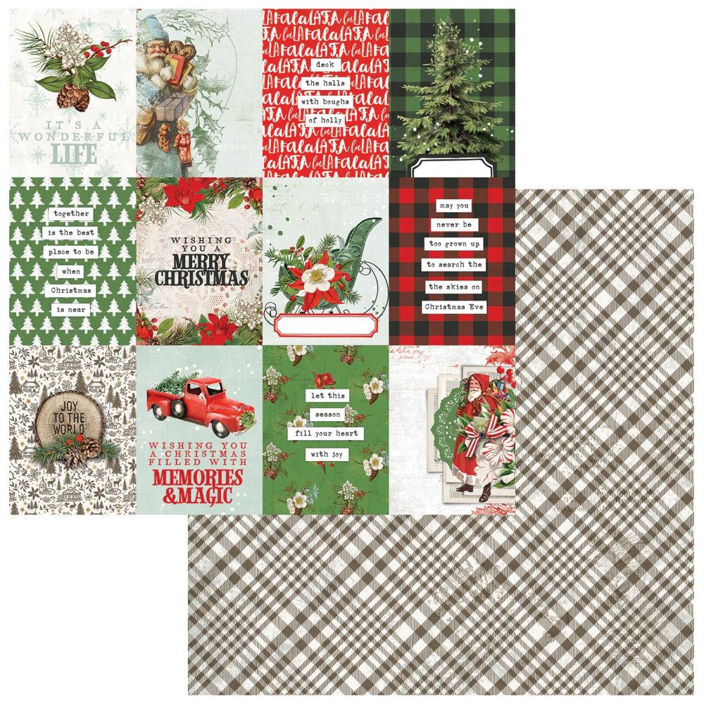 49 and Market - Evergreen Season Collection -   12 x 12"