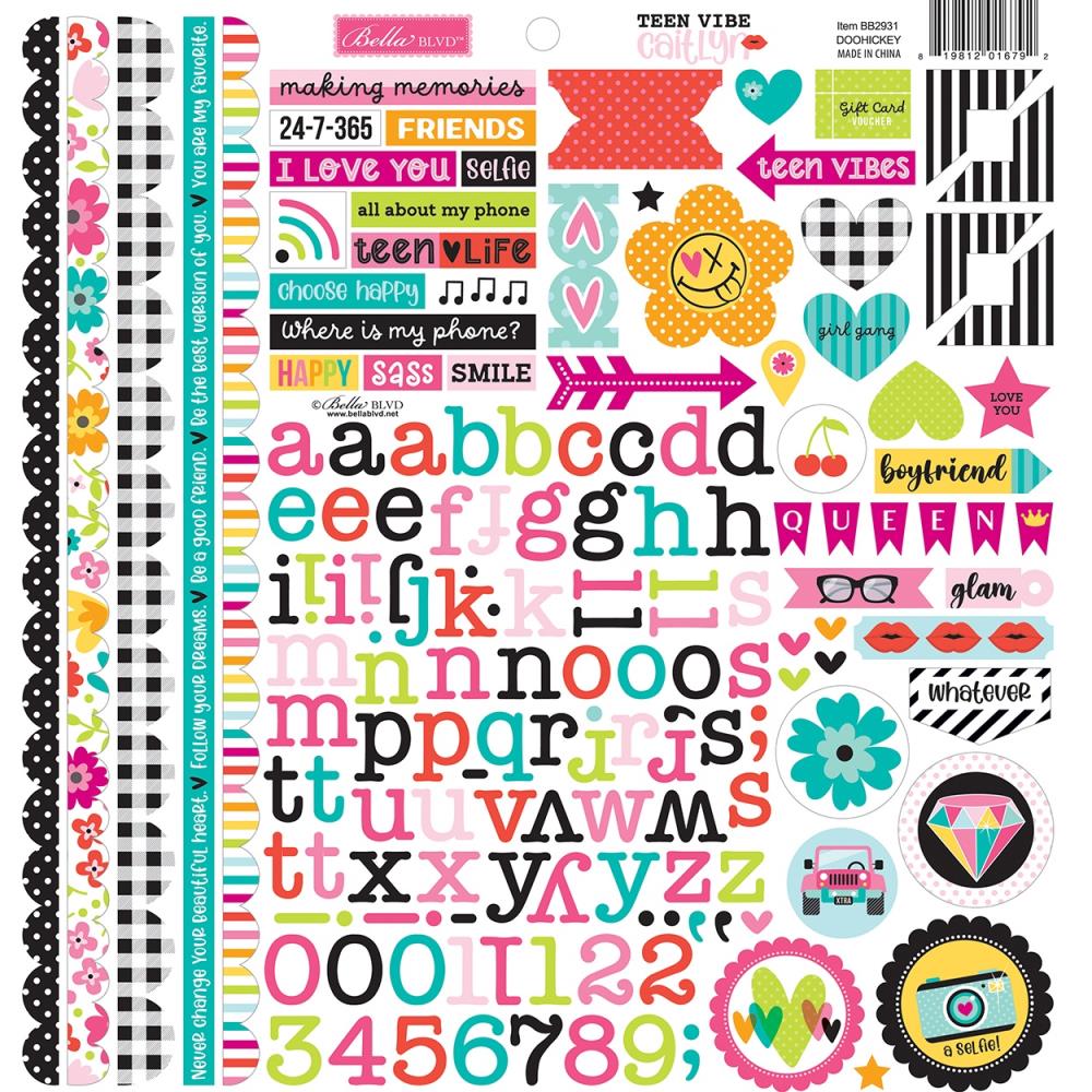 Bella Blvd - Teen Vibe Caitlyn  -  Collection -  12x12"