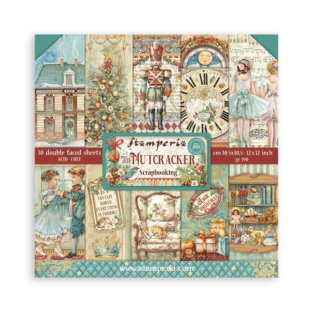 Stamperia  - The Nutcracker - Paper Pad    12 x 12"" (10ark)