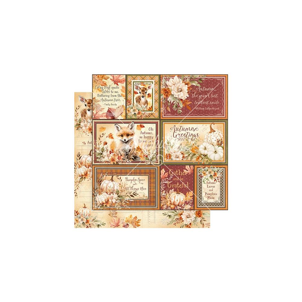 Graphic 45 - Autumn Greetings - Autumn Greetings   - 12 x 12"