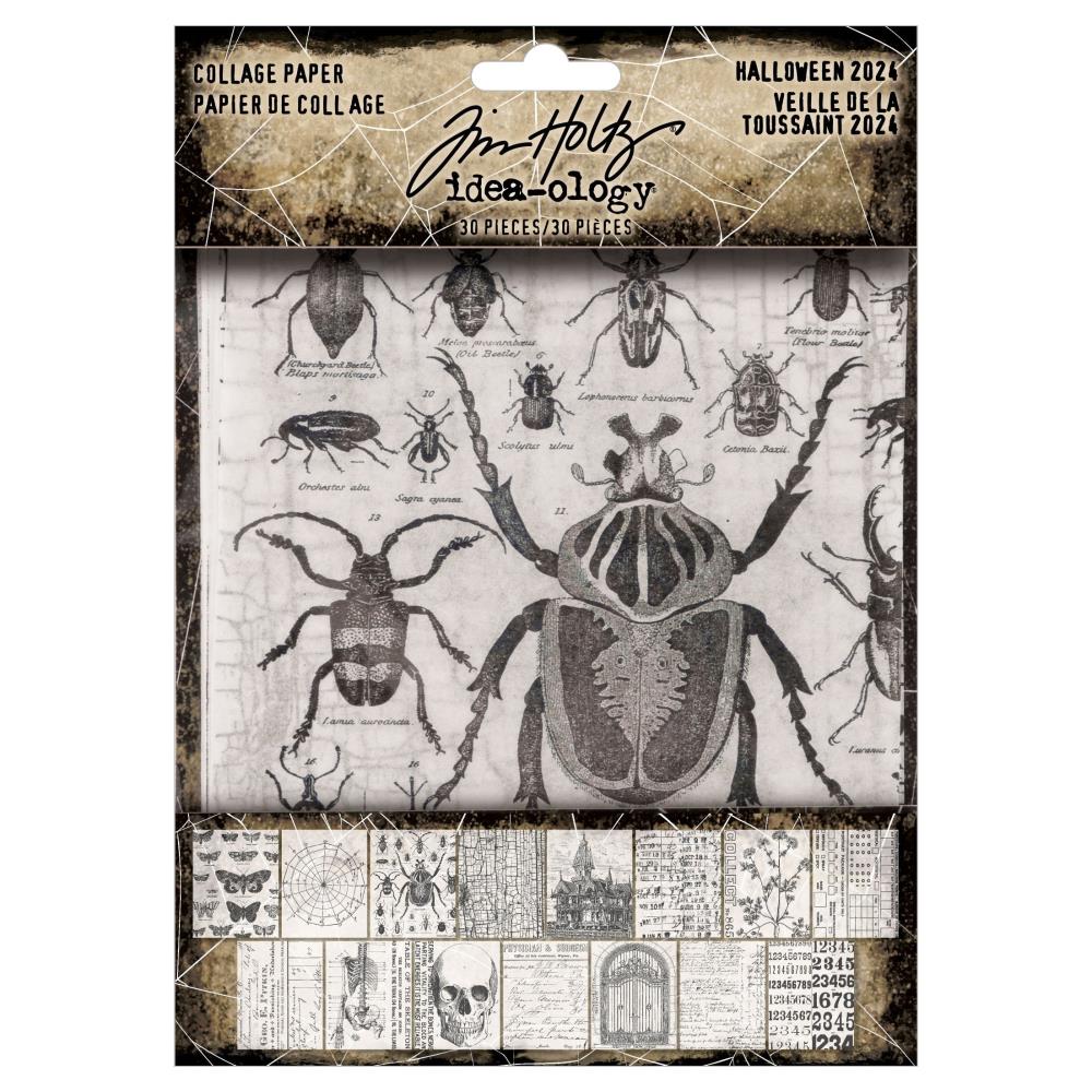 Tim Holtz - Idea-ology - Halloween 2024 - Collage Paper