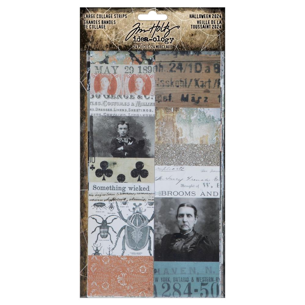 Tim Holtz - Idea-Ology - Halloween 2024 - Collage Strips Large