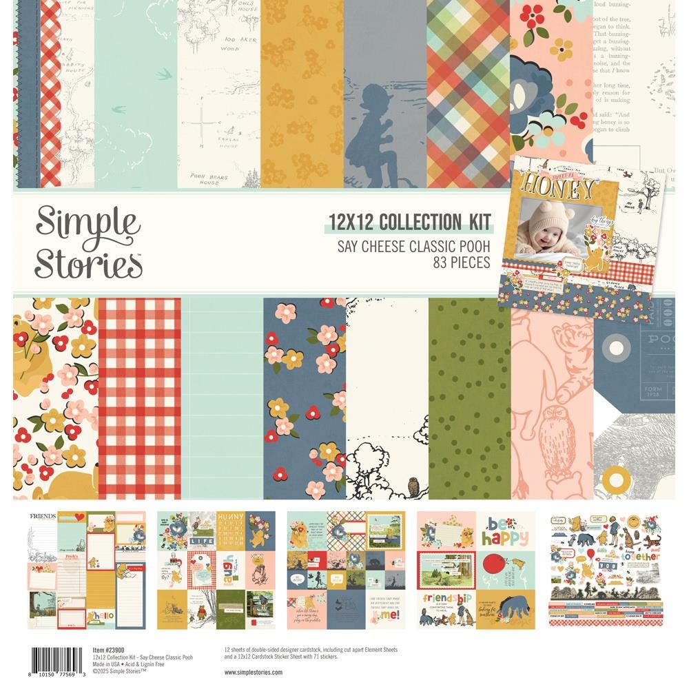 Simple Stories - Classic Pooh - Collection Kit  - 12 x 12"