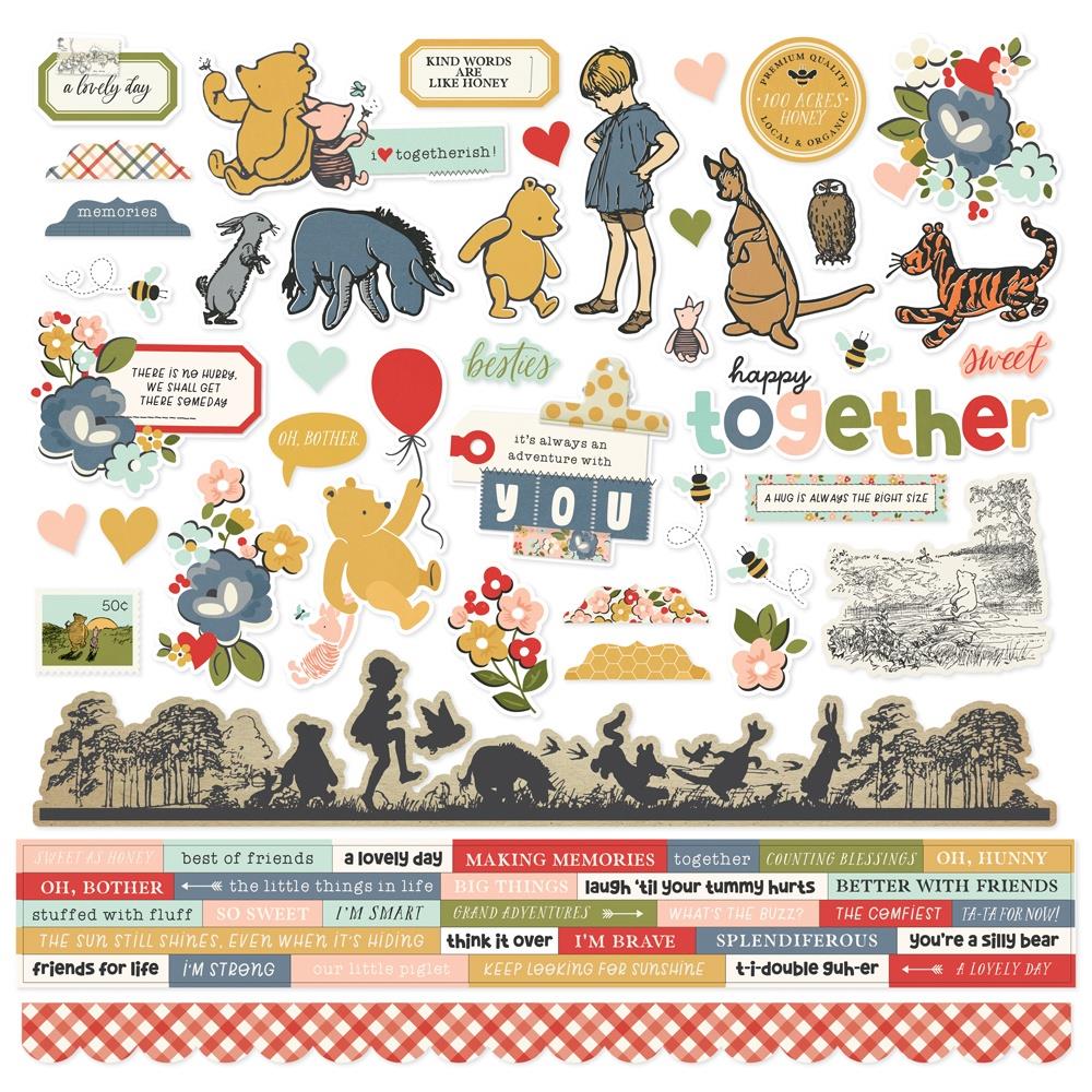 Simple Stories - Classic Pooh - Collection Kit  - 12 x 12"