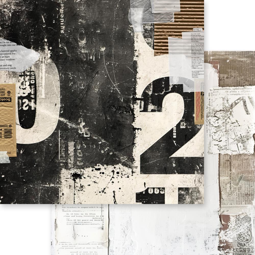 Asuka Studio - Memory Place - Industrial Chic Collection pack -  8 x 8"