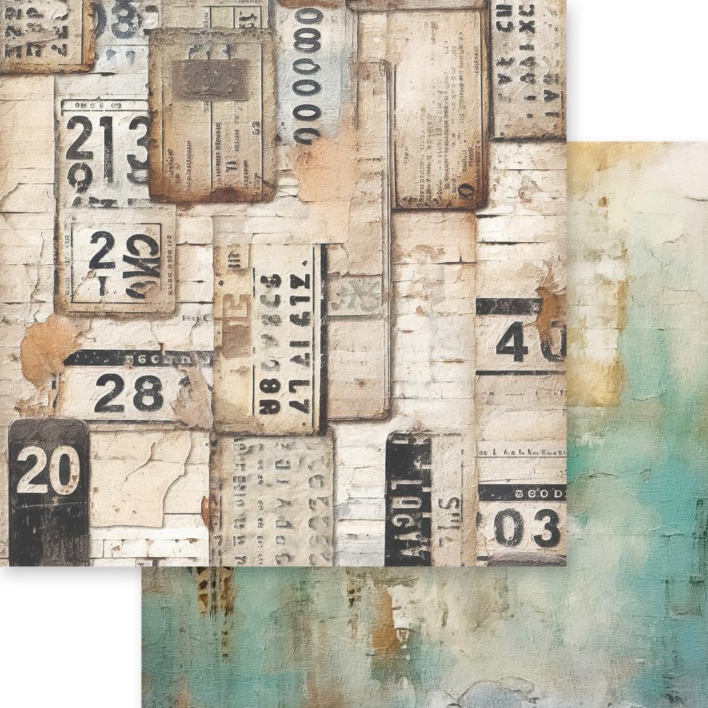 Asuka Studio - Memory Place - Industrial Chic Collection pack -  12 x 12"