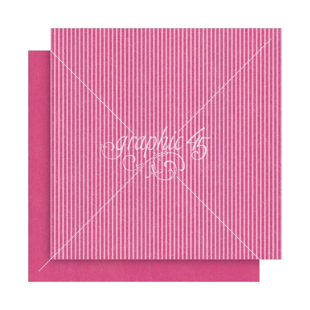 Graphic 45 - Spring is in the air - Patterns and Solids Paper Pad  12 x 12"