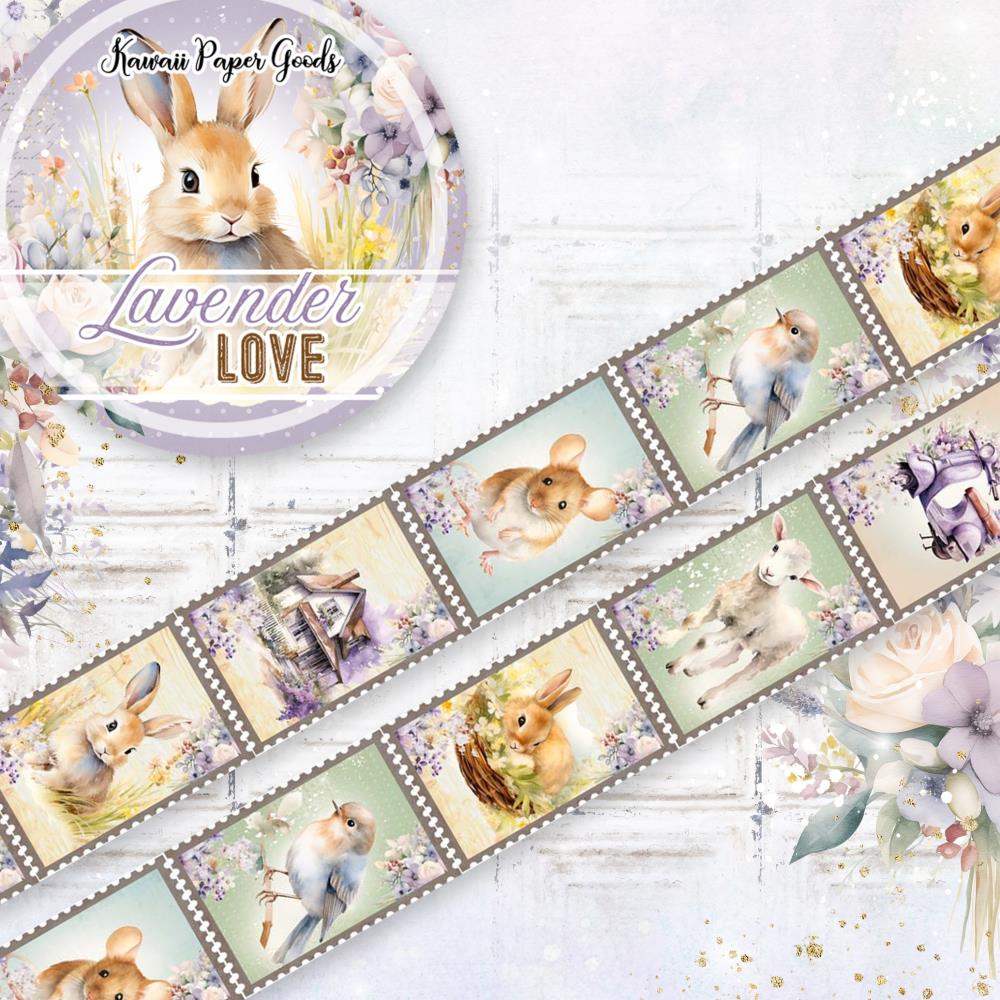 Memory Place Asuka Studio - Lavender Love - Washi Tape