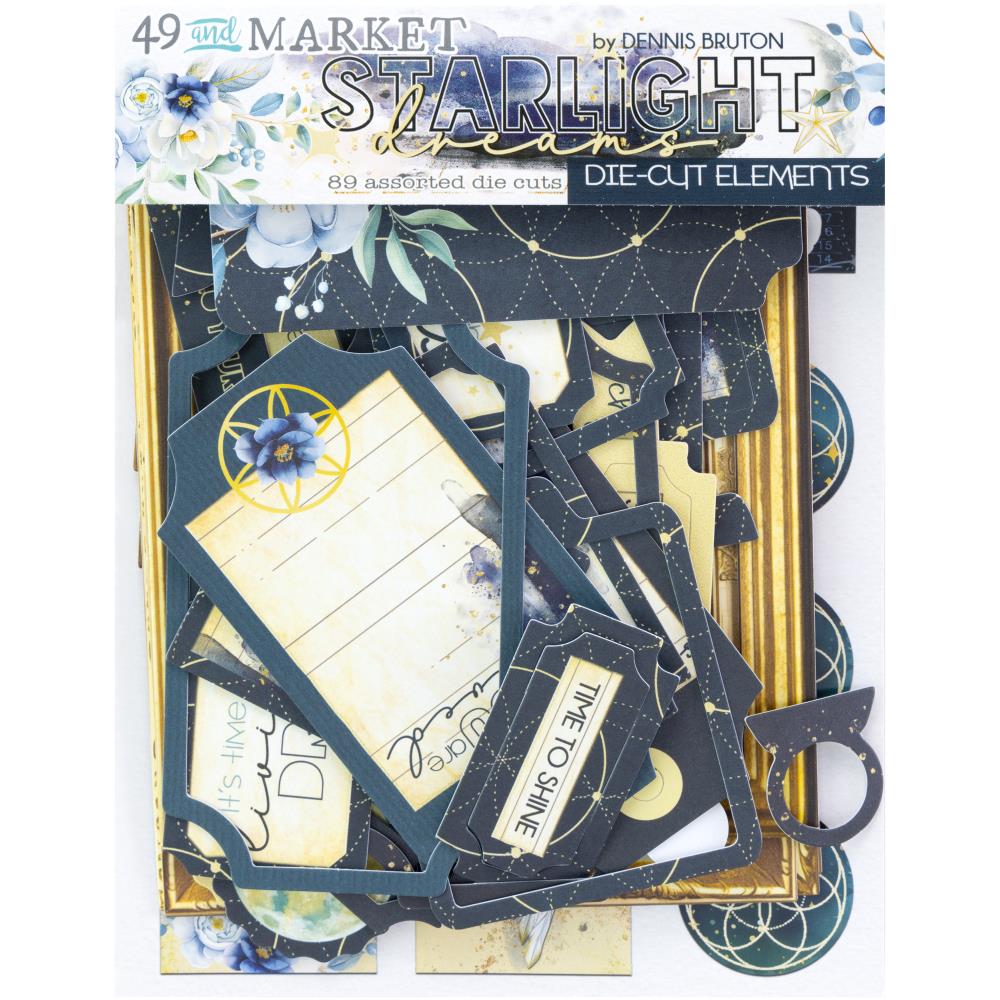 49 and Market - Starlight Dreams - Die Cut Elements