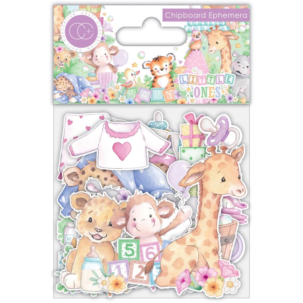 Craft Consortium - Chipboard Ephemera - Little Ones