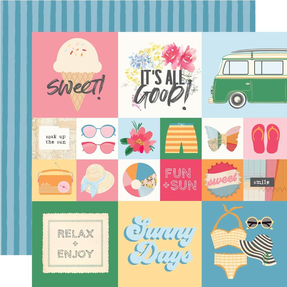 Simple Stories - Sunny Days - Collection Kit  - 12 x 12"