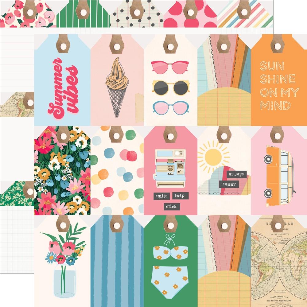Simple Stories - Sunny Days - Collection Kit  - 12 x 12"