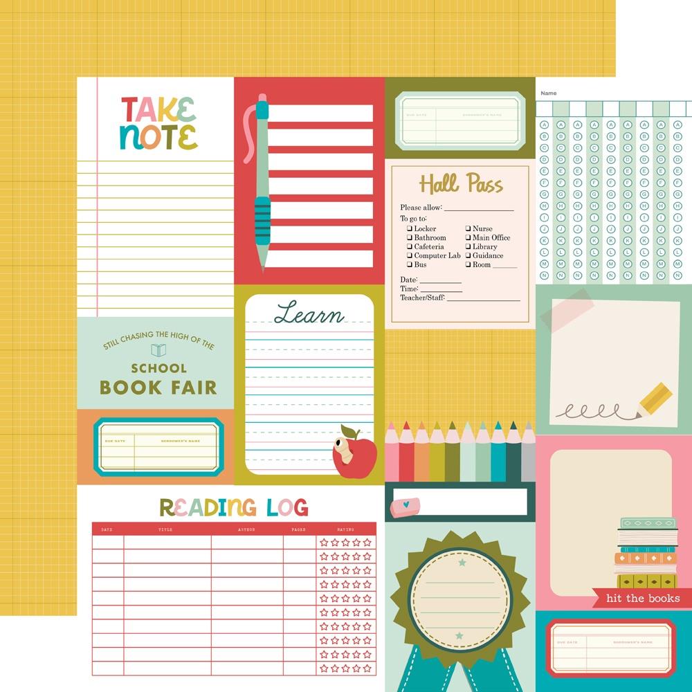 Simple Stories - Book Fair - Collection Kit  - 12 x 12"