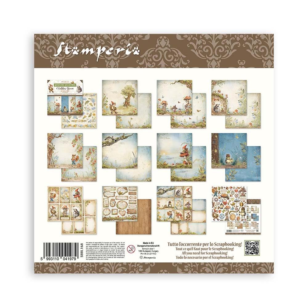 Stamperia  - Hidden Grove - Paper Pad 12 x 12" (10ark)