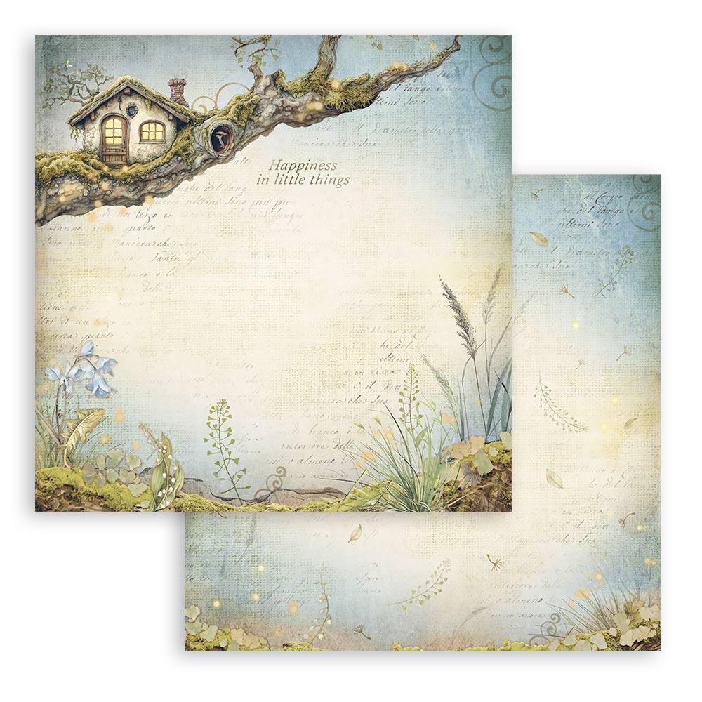 Stamperia  - Hidden Grove - Paper Pad 8 x 8" (10ark)