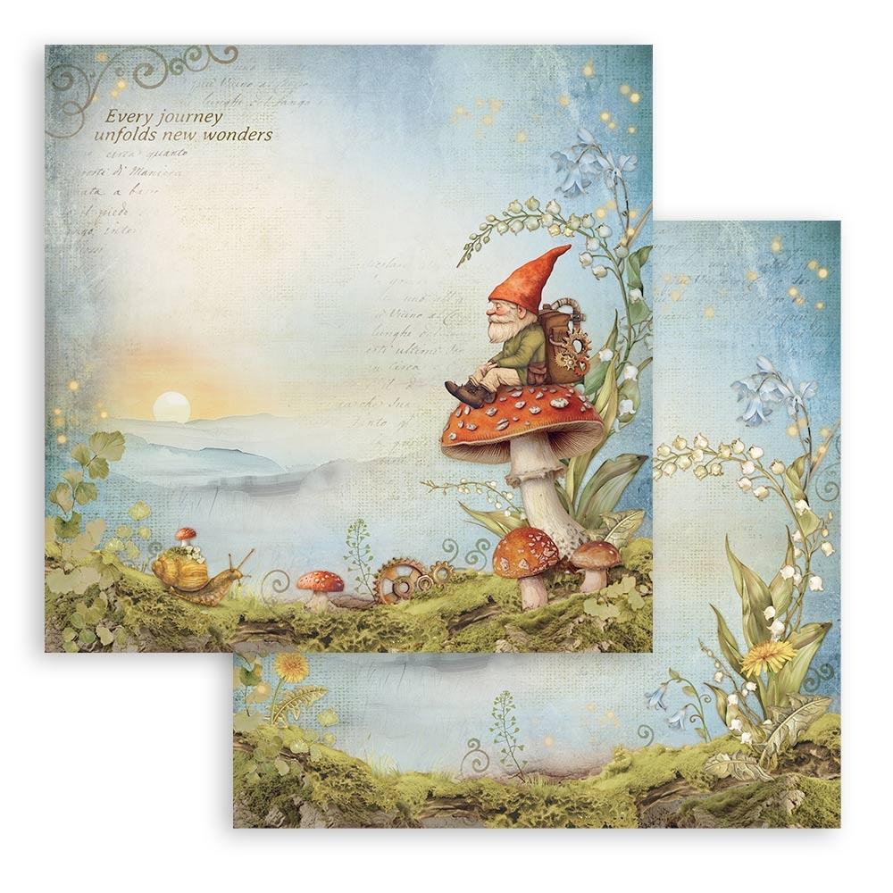 Stamperia  - Hidden Grove - Paper Pad 12 x 12" (10ark)