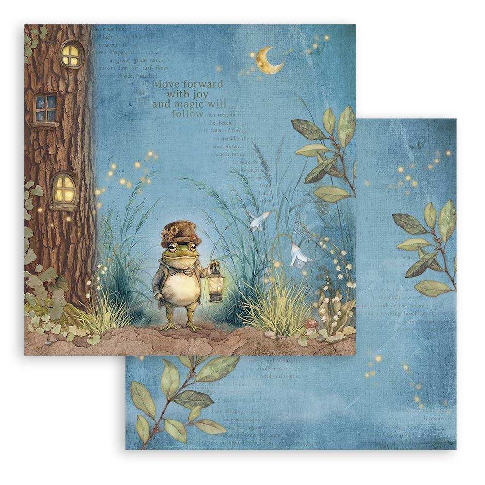 Stamperia  - Hidden Grove - Paper Pad 8 x 8" (10ark)