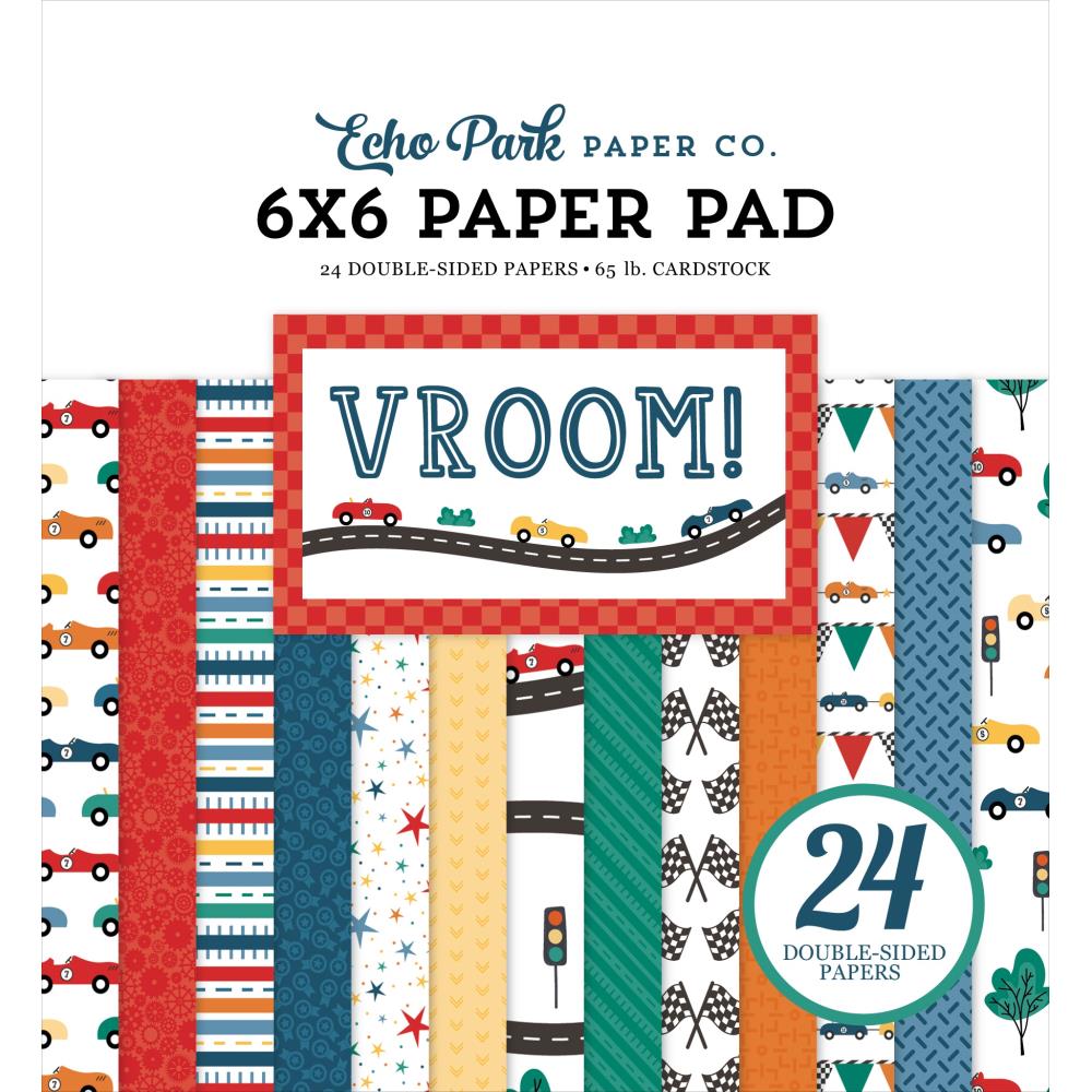 Echo Park - Vroom! - 6x6 Paper Pad