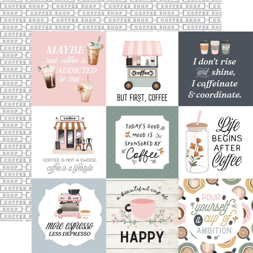 Carta Bella - Coffee Shop -  Collection Kit -  12x12"