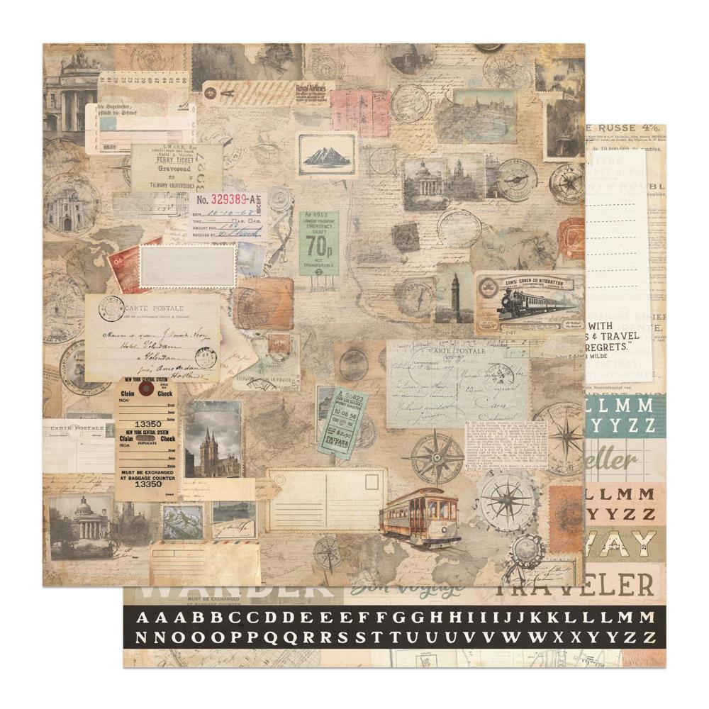 Photoplay - Travel Junque  Collection  -   12 x 12"