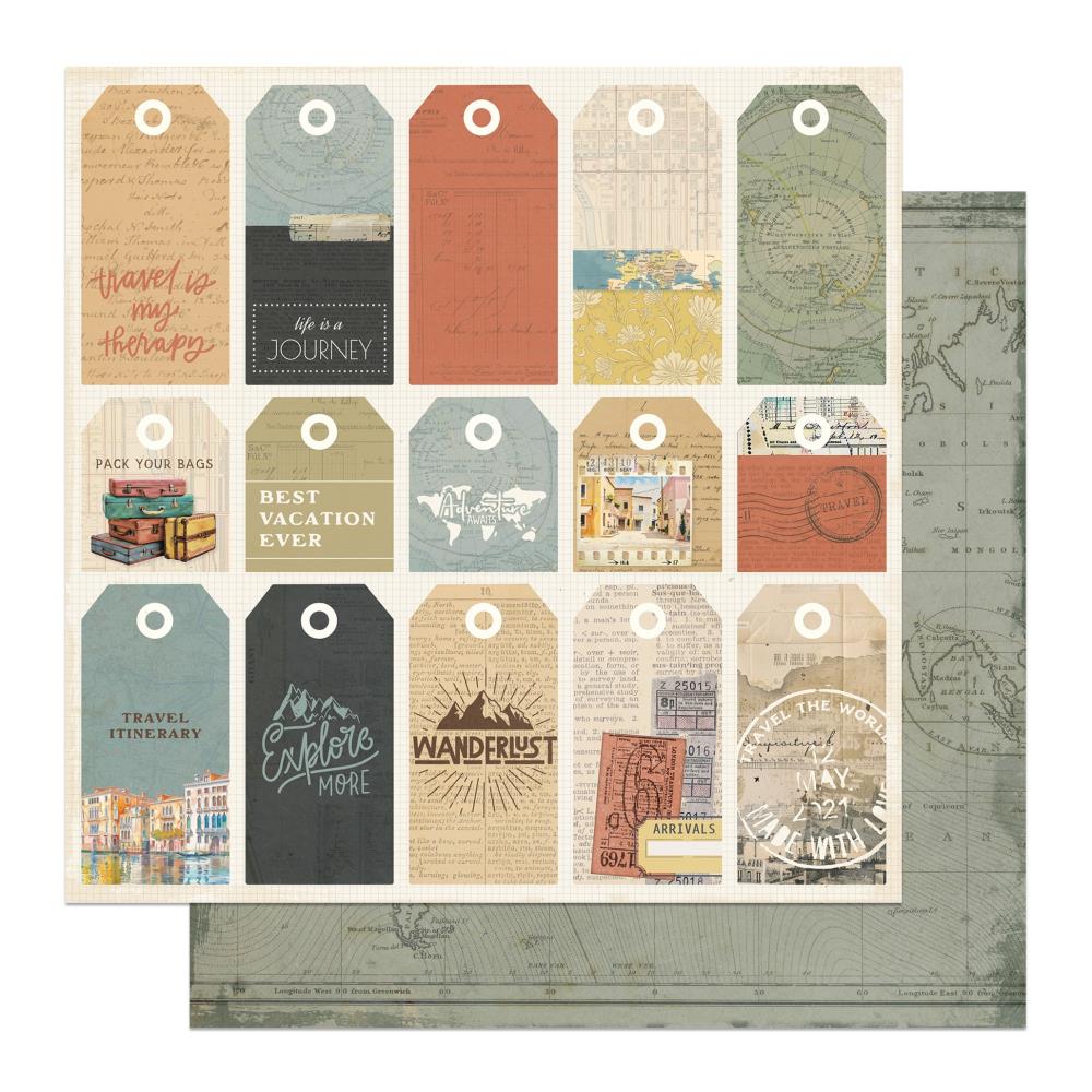 Photoplay - Travel Junque  Collection  -   12 x 12"