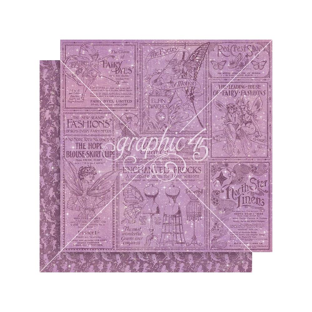 Graphic 45 - Fairy Boutique - Paper Pad  8x8"