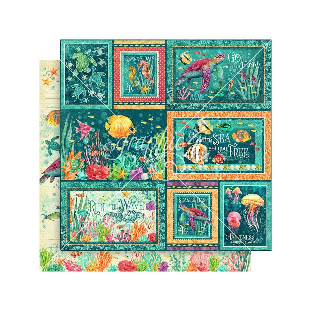 Graphic 45 - Seas the day - Paper Pad  12x12"