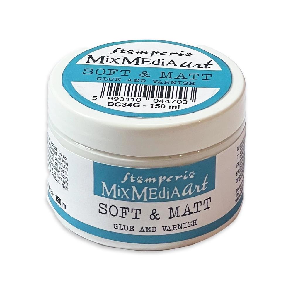 Stamperia  - Soft & Matt Glue and Varnish - 150 ml