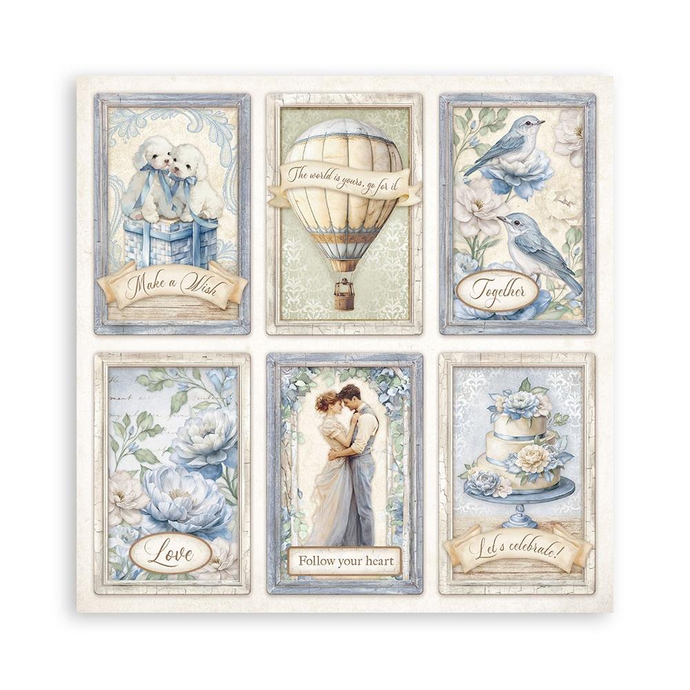 Stamperia  - Timeless - Singled sided - Paper Pad  22 pk - 12 x 12"