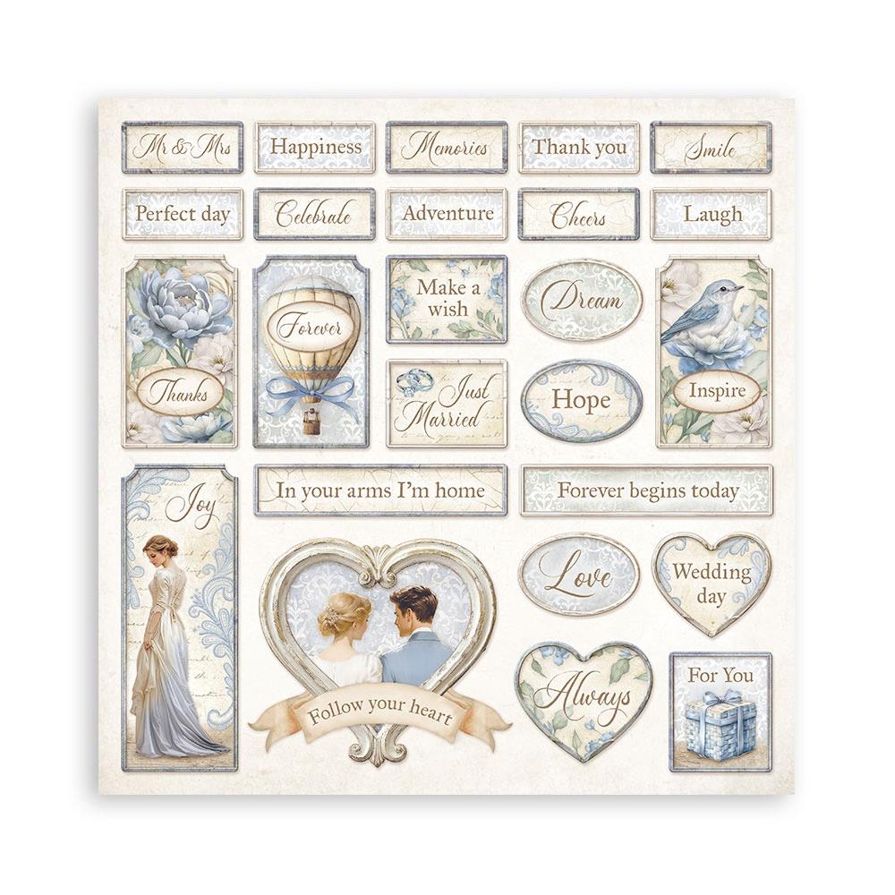 Stamperia  - Timeless - Singled sided - Paper Pad  22 pk - 12 x 12"