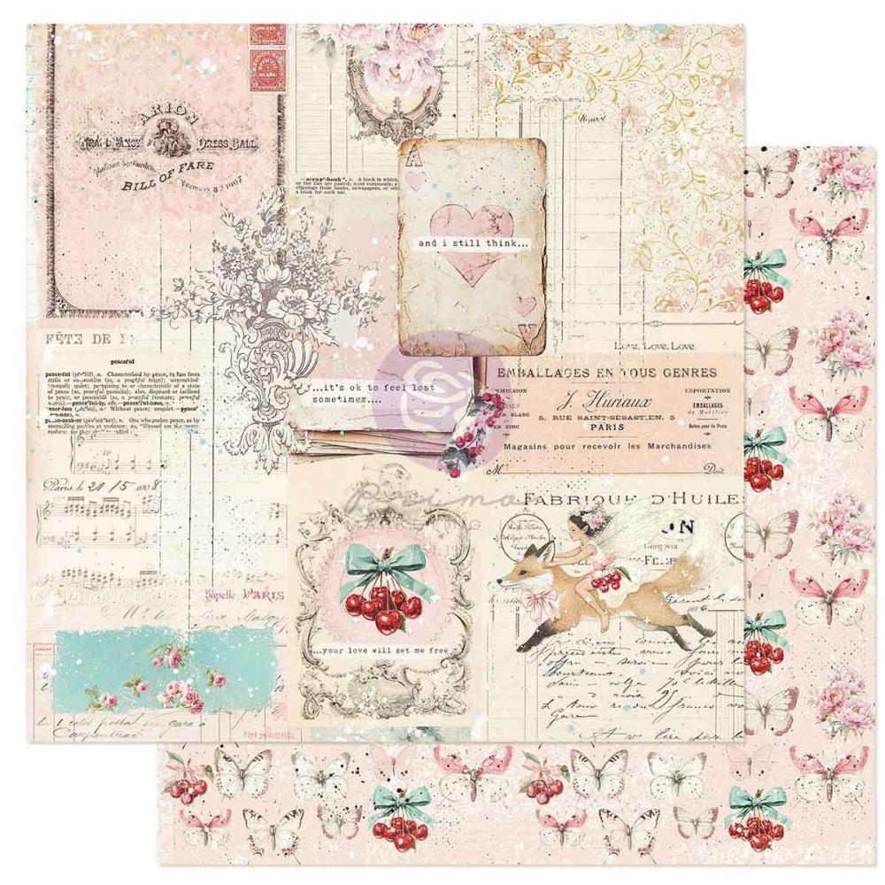 Prima - Cherry Sweet - Paper Pad     12 x 12"